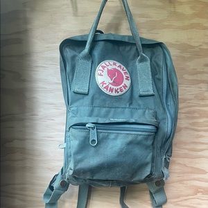 Fjallraven Kanken mini backpack blue bag